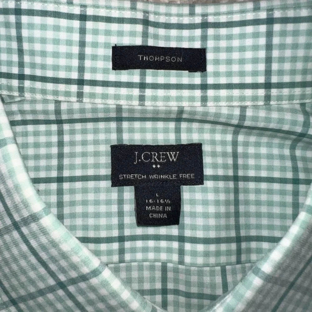 J Crew Button Down Stretch Size L